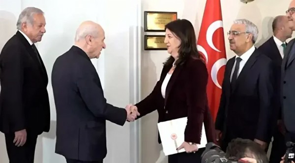 Devlet Bahçeli ve DEM Parti heyeti görüştü: 'İkinci aşamaya geçildi'